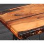 Coffee tables - Coffee table made of alder and resin - TIMBART