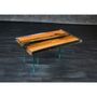 Tables basses - Coffee table made of beech and resin  - TIMBART
