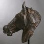 Sculptures, statuettes and miniatures - Selene's Horse Head - ATELIERS C&S DAVOY