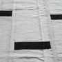 Homewear textile - Modern Hemp Rug,Black And White Hemp Rug - AKM WOVEN KILIM