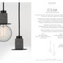 Objets design - CL20 suspension - Edison & Spot - ALENTES