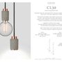 Design objects - CL30 Pendant Light - edison & spotlight - ALENTES