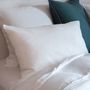 Bed linens - WHITE COTTON GAUZE DUVET COVER - MAISON D'ÉTÉ