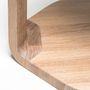 Night tables - Primum Oval Side Table - MS&WOOD