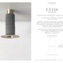 Design objects - CL220 - ceiling mounted spotlights - ALENTES