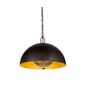 Hanging lights - SOUNDLIGHT 01 LARGE CEILING LAMP WITH GOLD LEAF - BRONZETTO