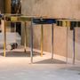 Tables basses - KANDINSKY | Side Table Square Acrylic - Nero Marquina - OIA  DESIGN