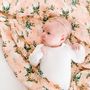 Kids accessories - Muslin Swaddle - Blushing Protea - LOULOU LOLLIPOP