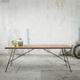 Dining Tables - Mikado Table  - METAL & WOOD