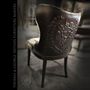 Chairs - Petal Lion Leather and Fur Chair  - THOMAS & GEORGE ARTISAN FURNITURE