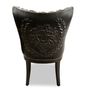 Chairs - Petal Lion Leather and Fur Chair  - THOMAS & GEORGE ARTISAN FURNITURE