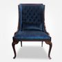 Chairs - Nuovo Wing Chair - Acanthus Scroll No.2  - THOMAS & GEORGE ARTISAN FURNITURE