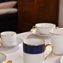 Tasses et mugs - Le mug ELEGANCE bleu de four or mat - ALAIN BABULE
