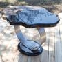 Tables basses - coffee table "black ring" - HYGGE DESIGN