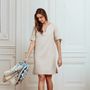 Homewear - DELICIEUSE GRIOTTE Blanc et gris - BLANC CERISE