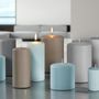 Decorative objects - Pillar Candle Powder - KAHEKU SCHOENES WOHNEN GMBH - DO NOT USE
