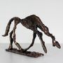 Sculptures, statuettes and miniatures - Sculpture inspired by the Giacometti dog in Bronze - PHILIPPE BUIL SCULPTEUR