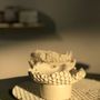 Decorative objects - Bubblewrap Candle Holder - FLOWPLUS CERAMIC