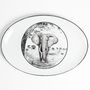 Formal plates - “AFRICA NERA” plate collection 2019 - STELLA FATUCCHI ART PORCELAIN