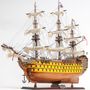 Cadeaux - HMS Victory Length 80 cm - Wooden ship model - Nautical decor - OLD MODERN HANDICRAFTS JSC