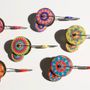 Children's arts and crafts - JIPPI, magnetic spinning top, 6 different colours - BLECHFABRIK