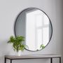 Mirrors - Manhattan Round Mirror (100cm) - NATIVE HOME & LIFESTYLE