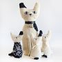 Soft toy - Hand Knitted Cats & Dogs - SEVERINA KIDS