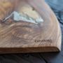 Ustensiles de cuisine - AG CUTTING BOARD WITH SILVER - GRATTONI 1892 SRL  MADE IN ITALY