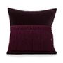 Fabric cushions - DARK RED MARTINI CUSHION - RUG'SOCIETY