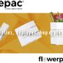 Cadeaux - Seau à glace & Vase pliable origami SUMMER - ICEPAC FLOWERPAC