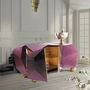 Console table - Diamond Amethyst Sideboard  - COVET HOUSE