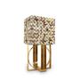 Decorative objects - Pixel Anodized Gold Legs Cabinet  - COVET HOUSE