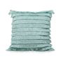 Fabric cushions - GREEN KANKAN CUSHION - RUG'SOCIETY