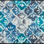 Tapis design - Blue Ground - WASH+DRY BY KLEEN-TEX