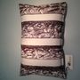 Fabric cushions - Rectangular Pillows in Velvet-like Microfiber - OLDREGIME