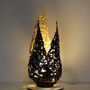 Lampes de bureau  - Lampe sculpture Flamme - PHILIPPE BUIL SCULPTEUR