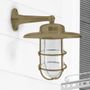 Outdoor wall lamps - Brass Wall Sconce no 753 - ANDROMEDA LIGHTING