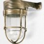 Outdoor wall lamps - Brass Passageway deck headlamp no 43 - ANDROMEDA LIGHTING