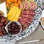 Platter and bowls - Crow Canyon Home Enamelware - CROW CANYON HOME   //   FIESTA