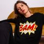 Apparel - Sweater BAM  - MADLUV CASHMERE GOES POP
