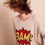 Apparel - Sweater BAM  - MADLUV CASHMERE GOES POP