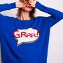 Apparel - Sweater GRRR  - MADLUV CASHMERE GOES POP