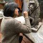Sculptures, statuettes and miniatures - MANDRILLE Sculpture - NICOLE DORAY S