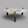 Coffee tables - Juglan Assymetrical Quad Leg Coffee Table - HIJR LONDON