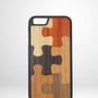 Leather goods - PUZZLE  - COQUE EN BOIS