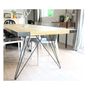 Dining Tables - Foot double hairpin leg 71 cm - LA FABRIQUE DES PIEDS