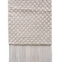 Unique pieces - Blanket Geométric Woven Leather  - ELISA ATHENIENSE HOME