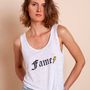 Apparel - Tank Top FAME - MADLUV CASHMERE GOES POP