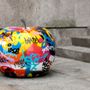 Objets design - sculpture de pomme graffiti - BULL & STEIN