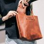 Leather goods - Leather Tote Bag - ENJOYTHELEATHER